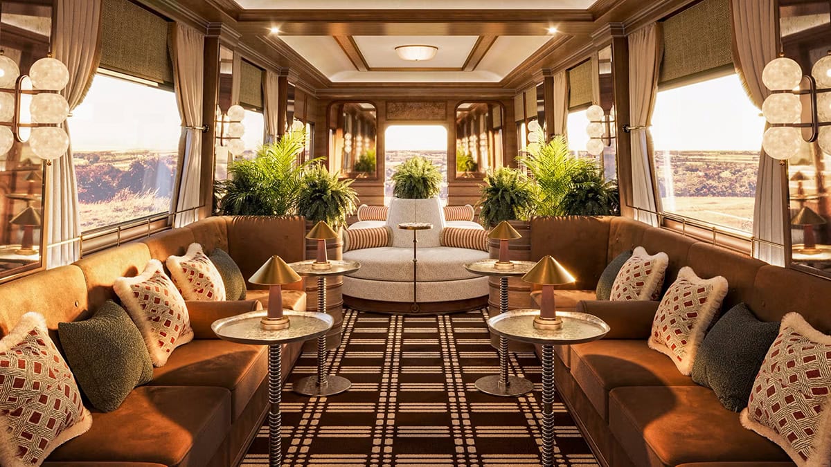 Britannic Explorer, A Belmond Train Bar
