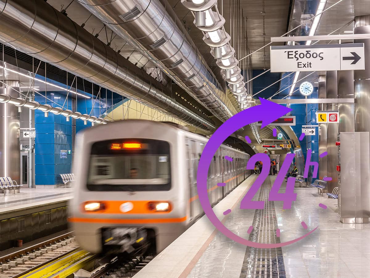 Η Αθήνα αποκτά συγκοινωνίες με 24ωρη λειτουργία για πρώτη φορά