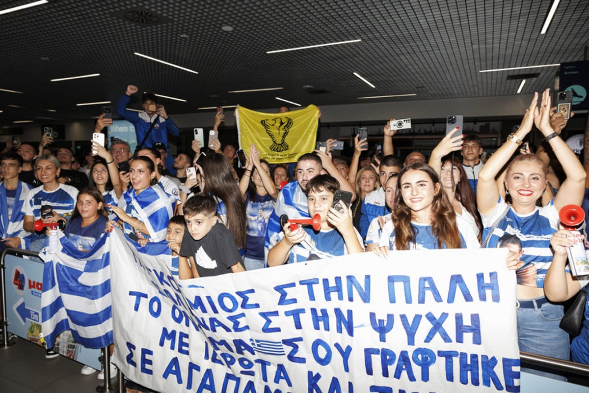 Θερμή υποδοχή στον Γιώργο Κουγιουμτζίδη