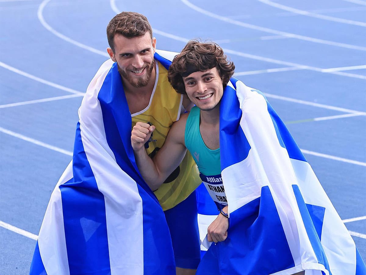 Νάσος Γκαβέλας χρυσός στα 100μ στο παγκόσμιο