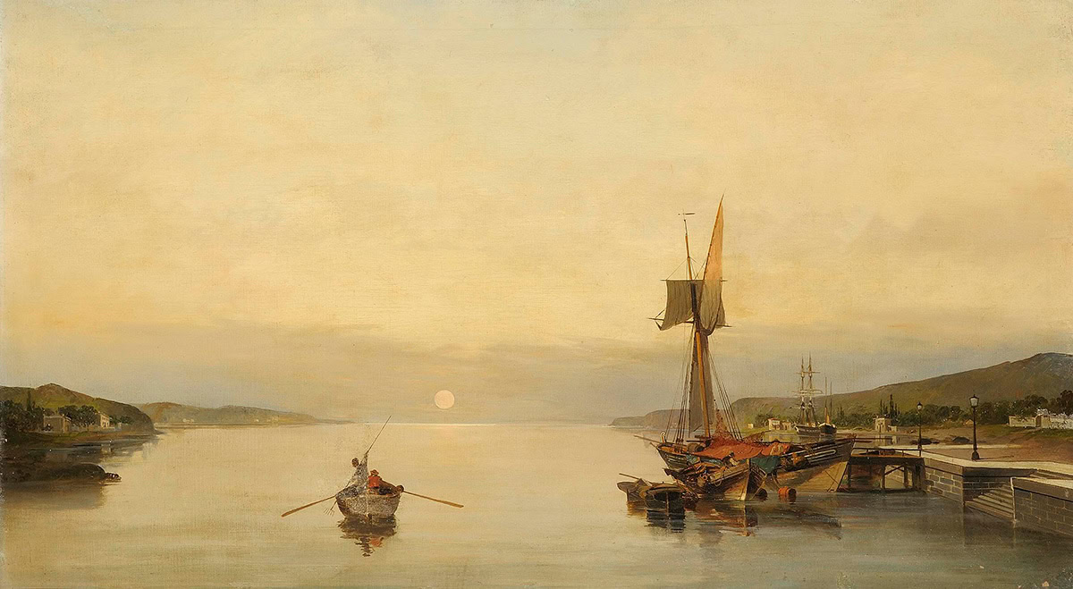Ηλιοβασίλεμα στη Σαλαμίνα: 1890-1895