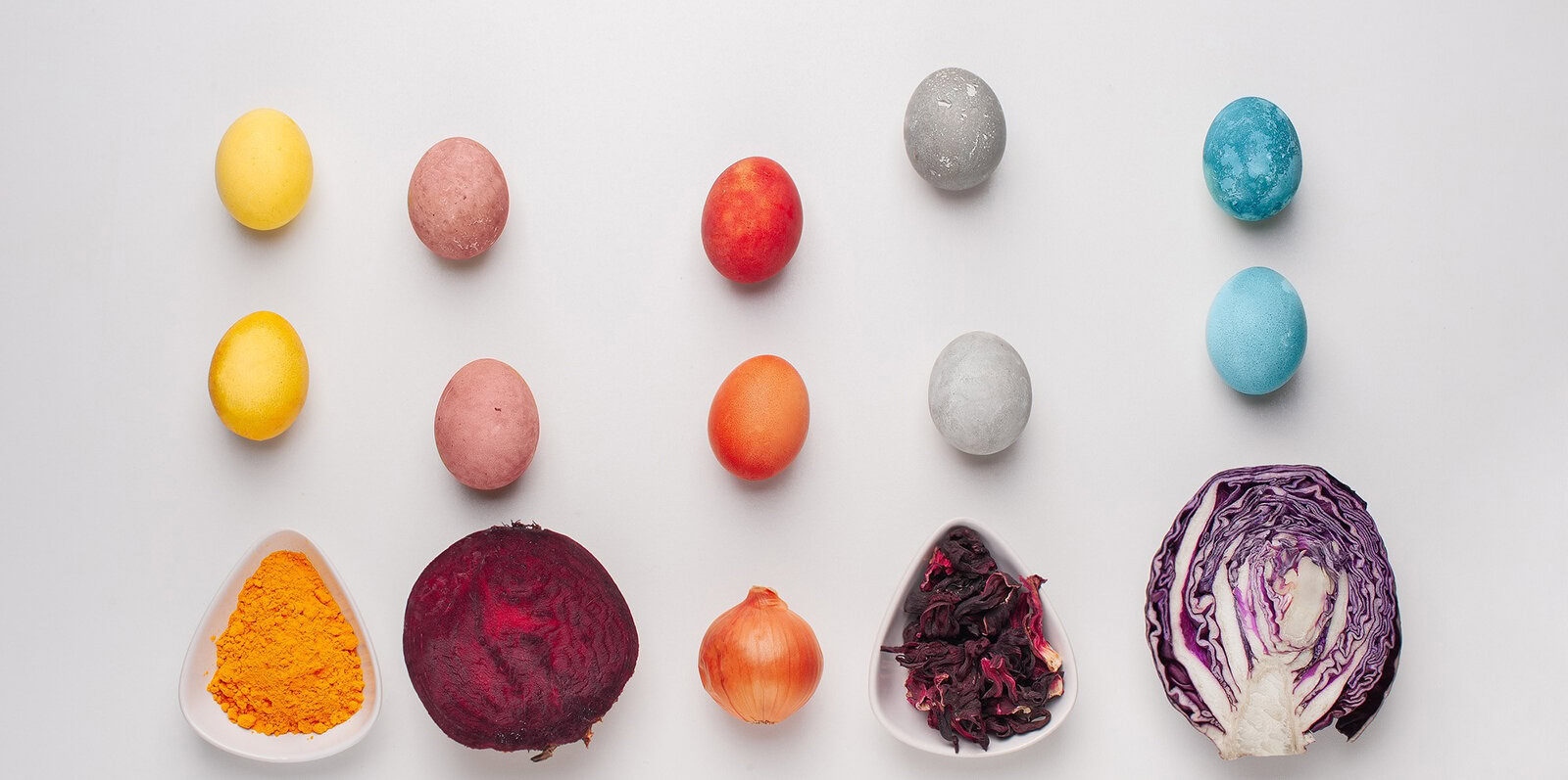 Οικολογικό βάψιμο αυγών: Μπορώ να έχω διαφορετικά χρώματα;