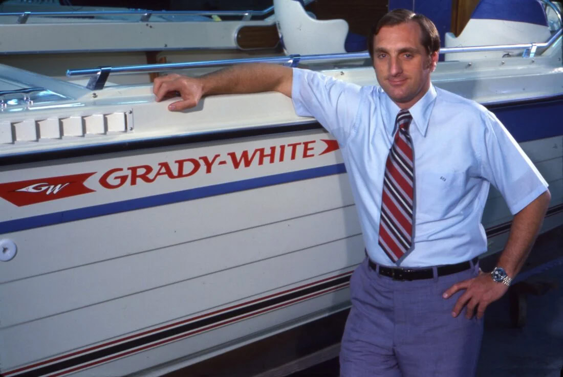 Ο Έντι Σμιθ Τζούνιορ, ιδρυτής της Grady-White Boats, που δώρισε την εταιρεία του σε φιλανθρωπία